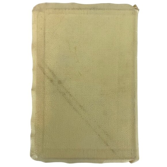 Holy Bible King James Version KJV Collins Press England White Faux Leather 1957 - Picture 3 of 16